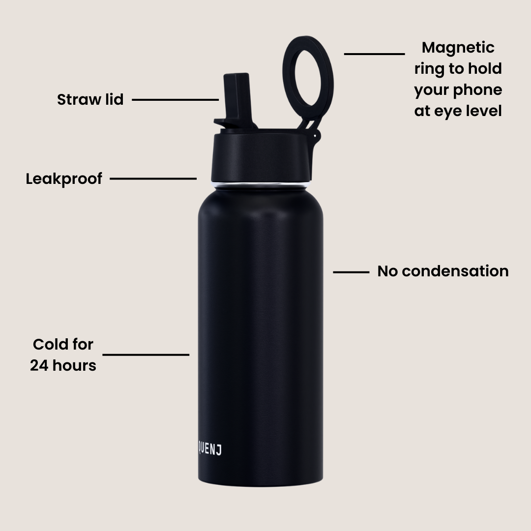 QUENJ Magnetic Water Bottle | 950mL